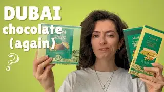 giving in to the hype AGAIN - reviewing Dubai chocolate (NEW Lindt Dubai style)