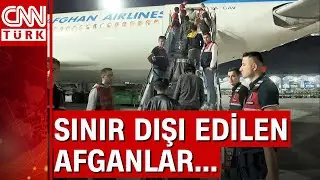 Yakalanan o Afganlar sınır dışı edildi!