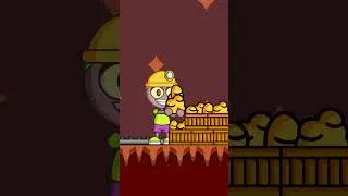 Mike saving the Gold from desaster