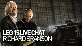 LEG 15 LIVE CHAT: Solar Impulse Airplane - Richard Branson