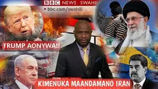 BBC KISWAHILI HABARI ZA ULIMWENGU LEO JUMATATU JIONI/TRUMP APEWA ONYO)MUSEVEN HALI MBAYA