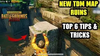 PUBG MOBILE NEW TDM MAP RUINS TOP 6 NEW TIPS & TRICKS! | SPD VOICE REVEAL | PUBG MOBILE TIPS TRICKS!