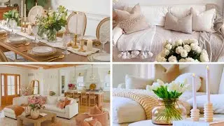 Soft and Neutral Spring Decor for a Cozy Feel