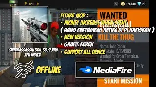 SNIPER ASSASSIN 3D MOD 4.30.9 NEW APK UPDATE #gameseru2023 #gameterlaris #gameterbaik #sniper3d