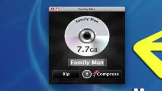 Copy movie DVD's and transfer to your Mac