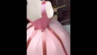 #diy Disney princess frock 👗✂️ easy to make paper crafting ideas 💖🥰✨ paper princess frock 👗 idea 💡🥰