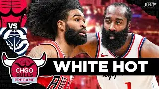 BULLS PREGAME: Can Coby White Stay Hot vs James Harden and the LA Clippers? | CHGO Bulls Podcast