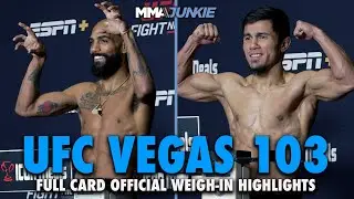 UFC Fight Night 253 Weigh-In Highlights: Two Bouts Canceled, Plus One More Miss | UFC Vegas 103