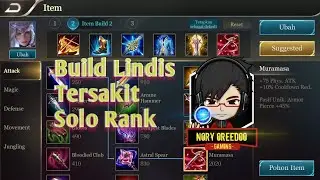 Lindis Gameplay Versi Nory Oreedoo {Build Tiada Obat}
