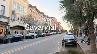 Savannah Georgia Driving Tour: Historic Downtown and Historic Squares