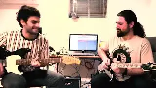 Fusion Rock Guitar Solo Improvisation | Ali Kutluozen & Ali Deletioglu - Cousins