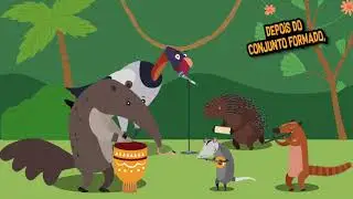 Cakarecos e Texto & Forma - Animação - Música Mucura.