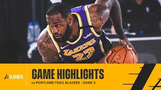 HIGHLIGHTS | LeBron James (38 pts, 12 reb, 8 ast) vs Portland Trail Blazers