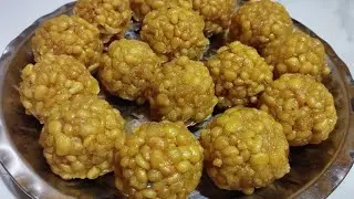 Boondi Ke Ladoo Recipe | Bina Jhare Aur Food Colour Ke Asani Se Boondi Ke Ladoo Banaya Ghar Par |