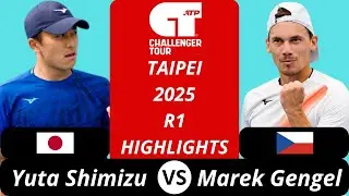 Yuta Shimizu 清水雄太 vs Marek Gengel | Taipei 2025 R1 Highlights