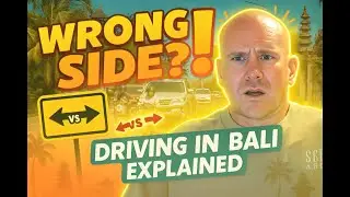 In Bali, why do these countries drive on the wrong side of the road?