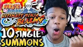 NEW ZABUZA BANNER!?!?! [10 SUMMONS] NARUTO SHIPPUDEN: Ultimate Ninja BLAZING Gameplay ENGLISH!
