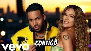 T&uacute;, Mi Mujer Incre&iacute;ble - Romeo Santos X Karol G ( Lyric Video )