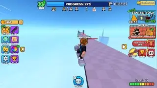 Jeg spiller et skate spil i roblox og klare det på 7 min