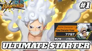 СОЗДАЮ СТАРТОВЫЙ АККАУНТ OPBR №1! 4000 самоцветов, EX Gear 5, вызов Луффи! One Piece Bounty Rush