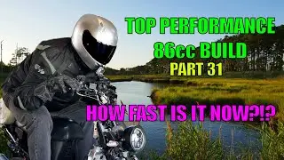 Сборка TPR 86cc: Часть 31: Новые расчеты максимальной скорости, передаточных чисел и мощности