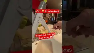 Shout out to the Pampered Chef food slicer&hellip;aka fry cutter🍟 🙌