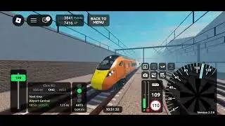 Stepford County Railway: Class 802 on R053: Stepford Central - Airport Terminal 2 via Terminal 1