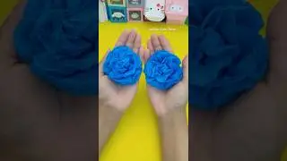Jisoo&rsquo;s flower ring 💍 making with paper #shorts #youtubeshorts #jisoo #jisooblackpink #blackpink
