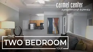 Carmel Center Apartments - Two Bedroom Floor Plan - Carmel