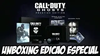 Unboxing Call of Duty Ghosts Prestige Edition C&Acirc;MERA DIFERENCIADA