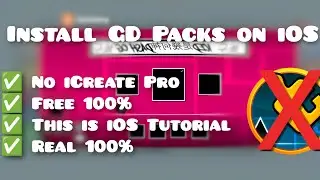 How to Install Geometry Dash Texture Pack on iOS | No iCreatePro
