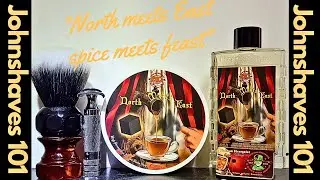 North meets East shaving soap & splash from Phoenix artisan Accoutrements 