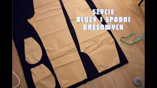 Szycie bluzy i spodni dresowych