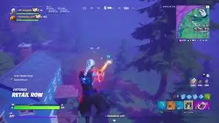 Space racoon and kicks in fortnite