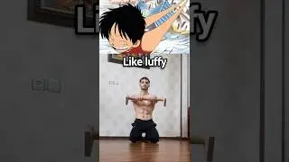 Like luffy #workout #anime #training #flexibility
