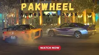Pakwheel Auto Show Karachi 2025 | Drifting, modified cars,| At port grand 