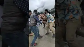 Epic Dance Party in Kalam Valley! Friends Dancing to Popular Pashto Song #viral #trending #shorts