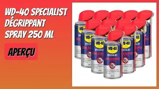 AVIS (2026) : WD-40 Specialist D&eacute;grippant Spray 250 ML. D&Eacute;TAILS