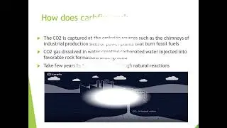 CO2 from air to the formation of Stone
