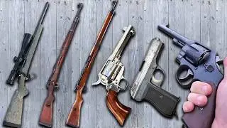Kar 98, VZ-24, Remington 700, Type 99 Arisaka, 1917 S&W, Single Action 45