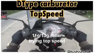 Rusi passion 125 11g 13g trying top speed