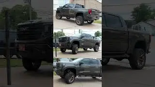 GMC built to Dealer Specs, custom rims #GMC #custom #rims #wheels #tires #lifted #denali #deltatire