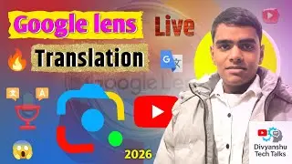 Google Lens Live Translation 😱 Camera Se Koi Bhi Language Translate Kare 🔥 | 2026
