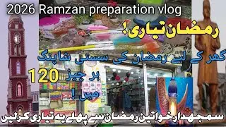 2026 Ramazan Preparation Started Early||Smart Habit to Save Money✅by  Farhakitchen&vlog