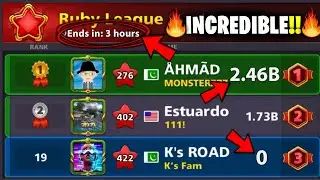 From 0 to 3 Billion in Last 3 Hours... What Happened Next? 😳 8 ball pool GamingWithK