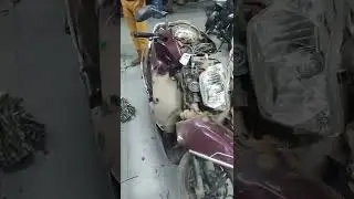 OMG my accident TVS Jupiter very danger accident but starting scooter