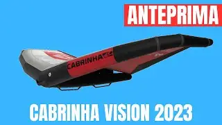 WING Cabrinha Vision v1 2023 - ANTEPRIMA di un ala con MANIGLIE REGOLABILI