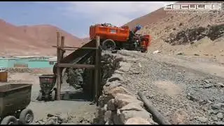 Hecules  Diesel Mining Tricycle Work in Peru at 3800 meters altitude
