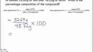 Percentage Composition Lecture