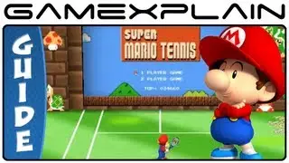 Mario Tennis Open: Unlock Baby Mario - Super Mario Tennis 1-3 Guide & Walkthrough